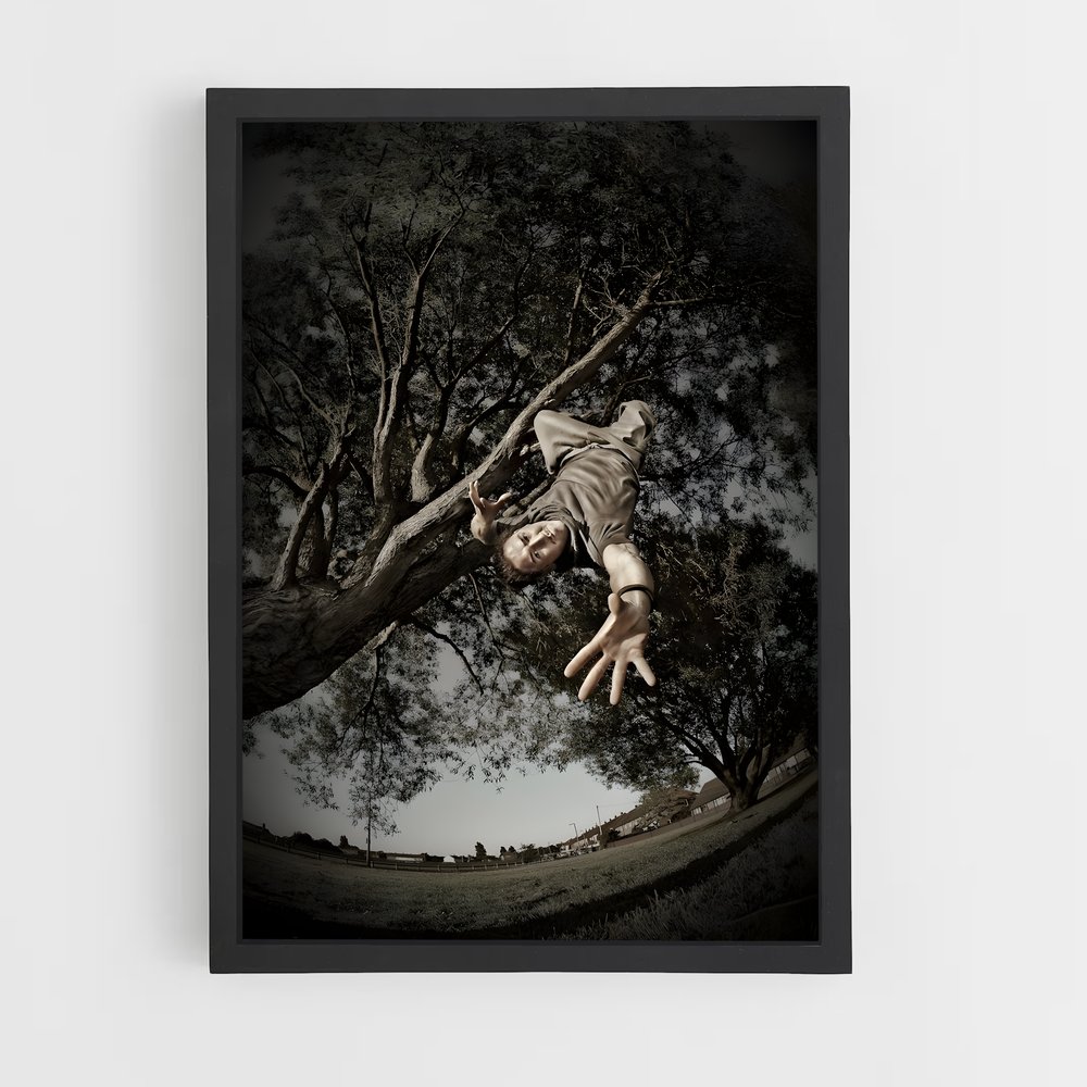 Poster L'Ascension d'Aventure – affiche Parkour et freerun (vue 2)